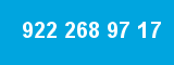 922 268 97 17